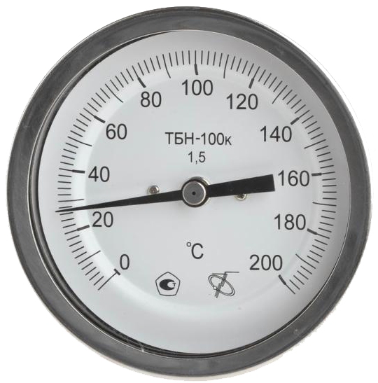 Биметаллические термометры ТБН ТБн-63, ТБн-80, ТБн-100